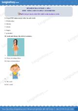 Đề thi học kì 1 Tiếng Anh 2 Family and Friends - Đề số 4
